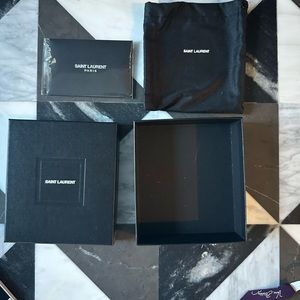 St. Laurent EMPTY jewelry box